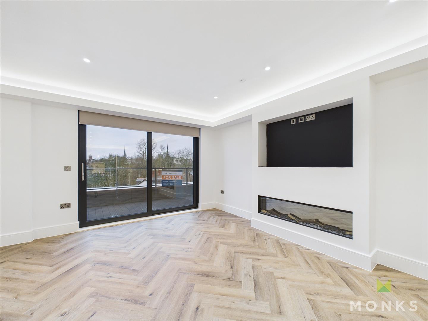 Penthouse 42 Old Coleham Court, Shrewsbury, SY3 7BS For Sale